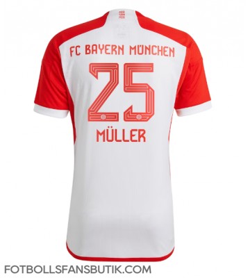 Bayern Munich Thomas Muller #25 Replika Hemmatröja 2023-24 Kortärmad